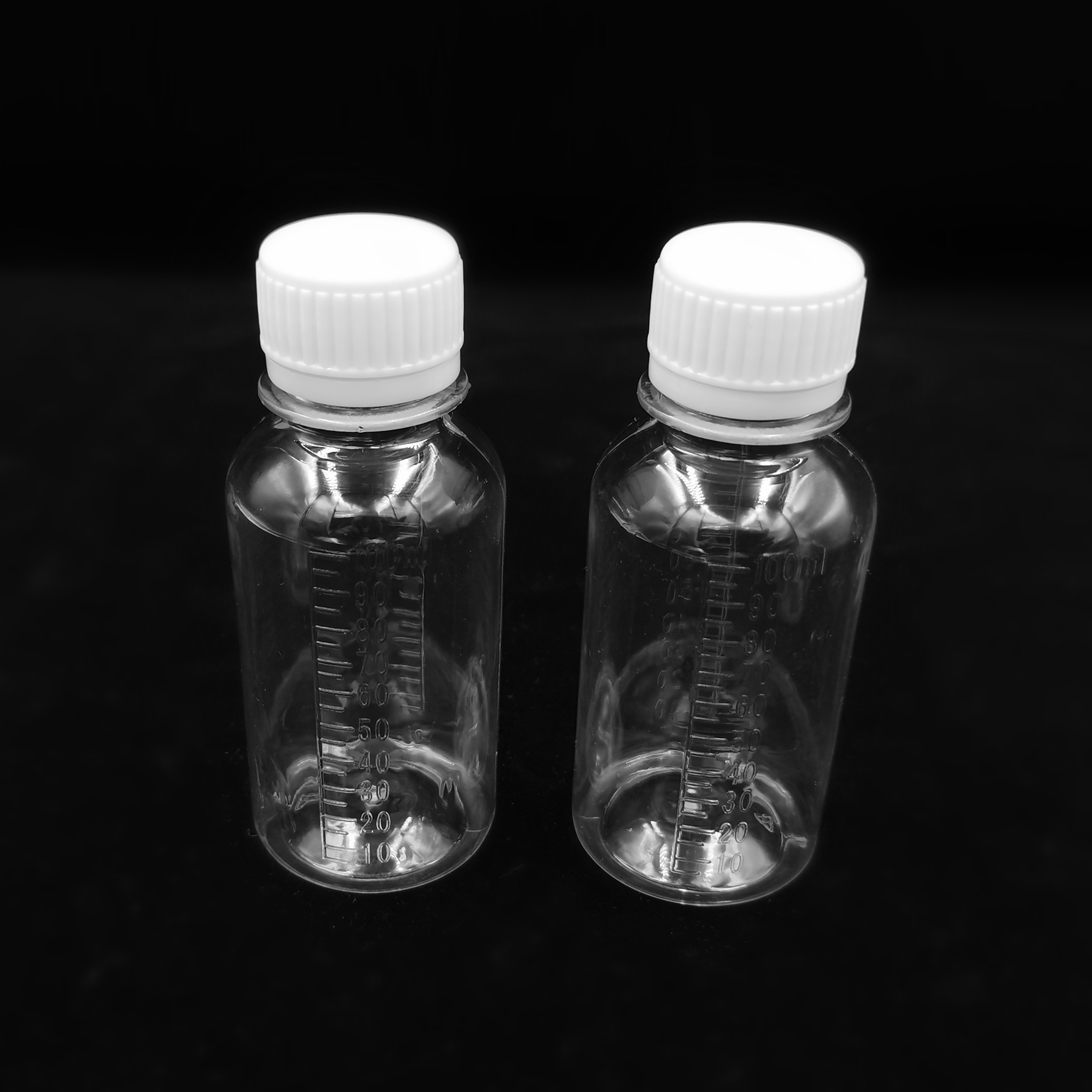 100ml透明塑料瓶密封加厚分装瓶样品瓶墨水剂瓶子小空药瓶子密封 家庭/个人清洁工具 喷瓶/面霜分装瓶 原图主图