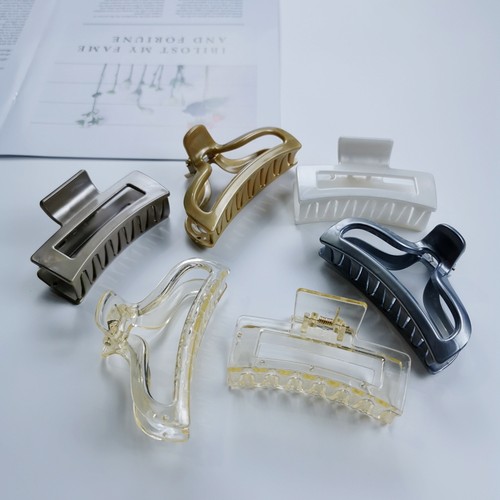 抓夹女士塑料洗脸后脑勺头饰