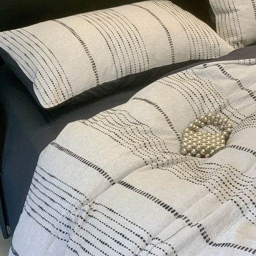 四件套水洗棉四季款简约北欧风