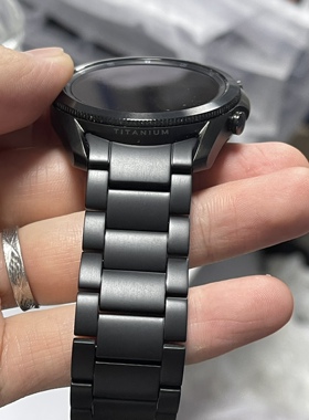 三星手表Galaxy Watch7/6C/5Pro47 45mm46mm钛合金属表带6Classic