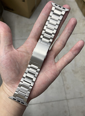 用于苹果手表apple watch Ultra 3/2钛合金属表带S11 S10 46/49mm