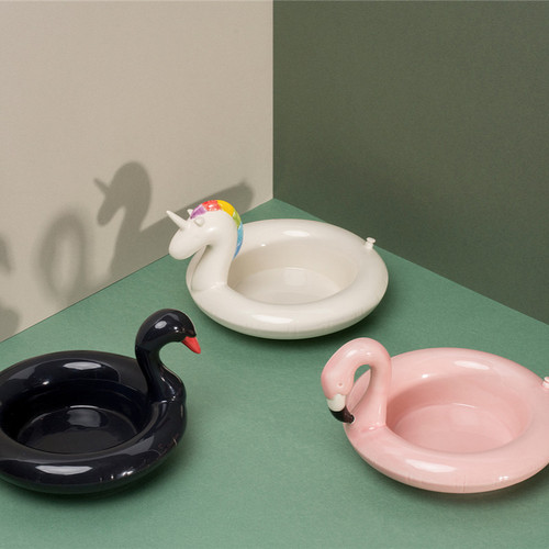 西班牙 DOIY 鸟在水中浮游陶瓷碗 Floatie serving bowl 实用装饰
