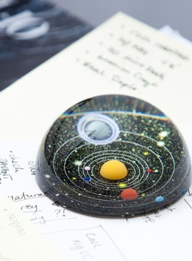 美国 Kikkerland 行星镇纸 Paperweight Planetary 星空行星宇宙