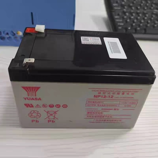 汤浅蓄电池NP12-12 12V12AH消防主机电源专用电梯官方原厂正品