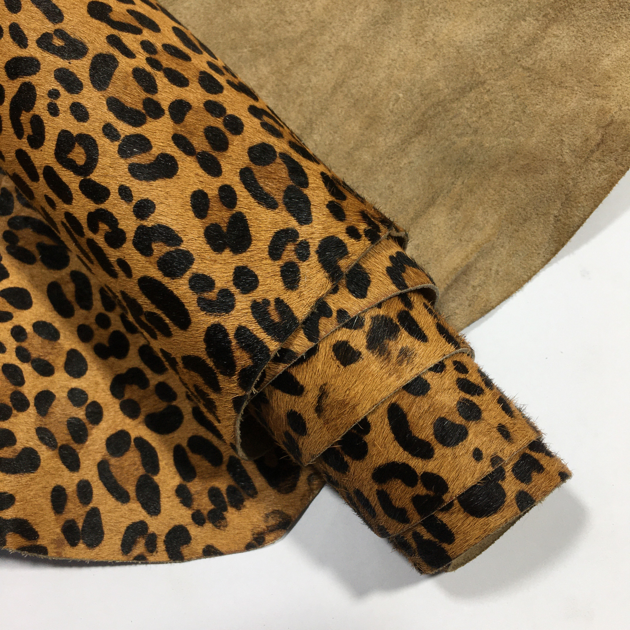 G17397豹纹马毛皮毛一体动物真皮服装饰品箱包皮具手工DIY皮料,住宅家具,皮革,淘宝优惠券,粉丝福利购,淘宝优惠卷