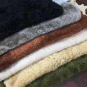 yg490羊羔毛皮毛一体真皮手工DIY皮料