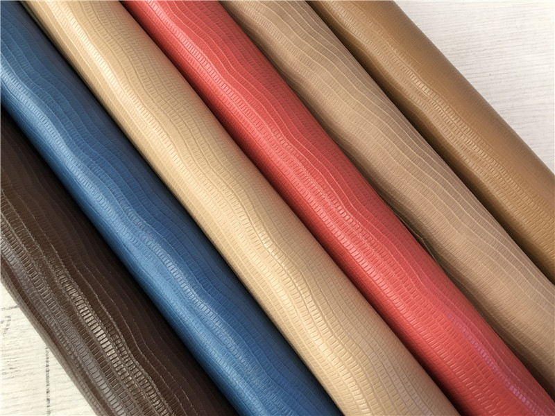 蜥蜴纹头层牛皮真皮皮料库存清仓