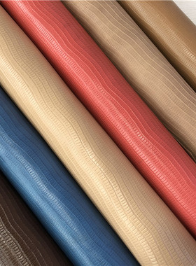 蜥蜴纹头层牛皮真皮箱包鞋靴手工DIY皮料1-1.2箱包皮具面料G13189