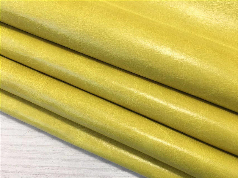 d3168皱面油蜡马油皮头层牛皮沙发面料手工diy真皮皮料1mm偏软