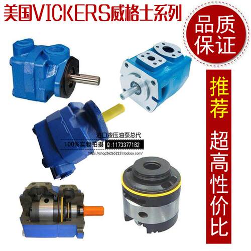 新款压铸机压力叶片泵V10-1P3P-1C-20注塑机低噪音油泵V10-1P包邮