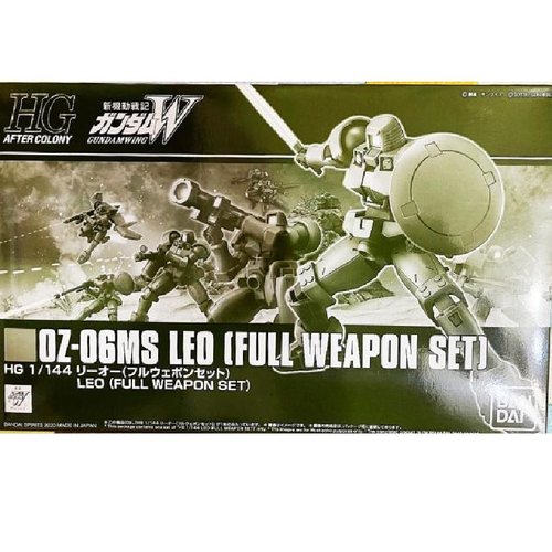 万代拼装模型HG利奥LEO
