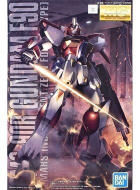 万代 PB限定 MG 1/100 高达 F90 火星 独立吉翁军式样 拼装模型