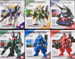 现货 万代 食玩盒蛋 FW高达大集结 CONVERGE 11 天使双头龙高达