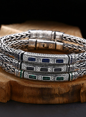 新品国潮工匠设计手工编织镶嵌锆