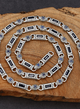 新品新款项链土耳其风镶石唐草纹