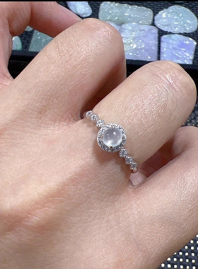 新品新款冰花满钻指环时尚文艺潮