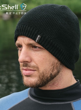 DexShell戴适帽子男女摇粒绒户外帽防水防风针织帽登山滑雪DH372
