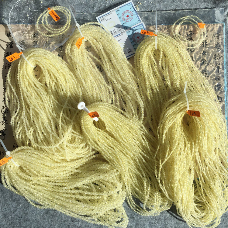 Sweet水晶 三圈天然柠檬晶碎碎冰小米珠手串3-5mm黄冰糖 福利回馈,饰品/流行首饰/时尚饰品新,手饰/手串,淘宝优惠券,粉丝福利购,淘宝优惠卷