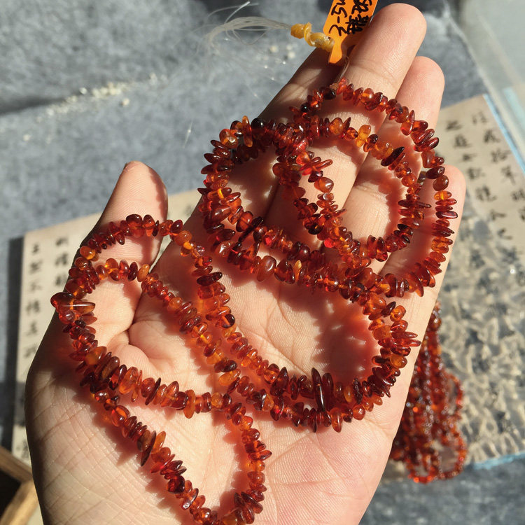 Sweet裸石 天然琥珀深金棕珀3-5mm随型小碎石 难得迷你尺寸80cm长,珠宝/钻石/翡翠,其他,淘宝优惠券,粉丝福利购,淘宝优惠卷