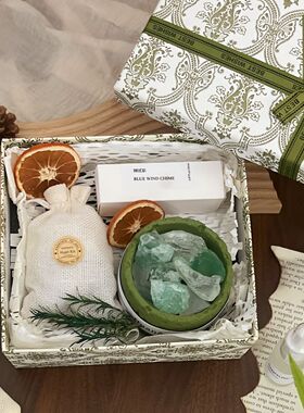 新款旷野无火精油扩香石香薰礼盒小众高级感伴手礼生日礼物女生