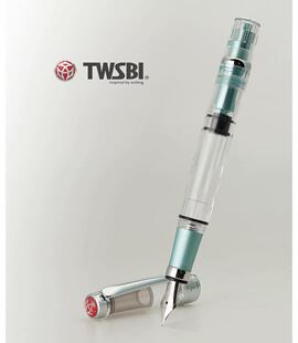 三文堂580AL钢笔铝制薄荷绿清新绿色2017限量色活塞上墨彩墨手账