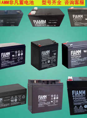 FIAMM非凡蓄电池FG20721蓄电池12V18AH12A9A7.2A5A直流屏FG20341