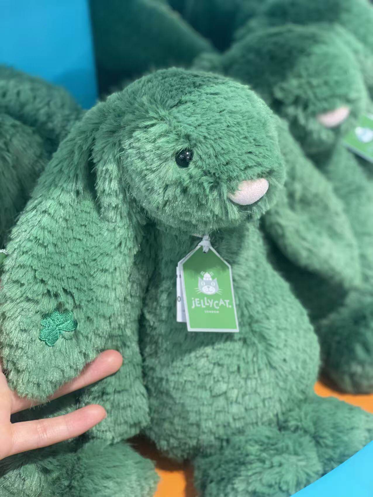 非现货Jellycat爱尔兰限定stPatrick day 兔子邦尼兔