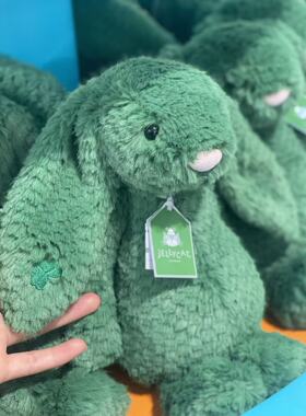 Jellycat爱尔兰限定stPatrick day 兔子邦尼兔国内现货送限定贴纸
