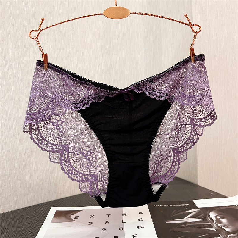 other200斤性感蕾丝抗菌三角裤