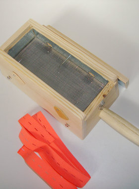 诗情艾意实木制三孔温灸盒