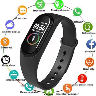 Smart Color Wristband Fitness Watch racelet raer and