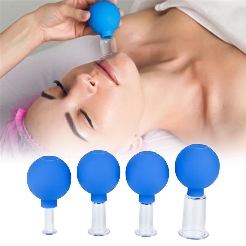 Facial Silicone Vacuum Suction Cupping Cups for Body拔罐球杯