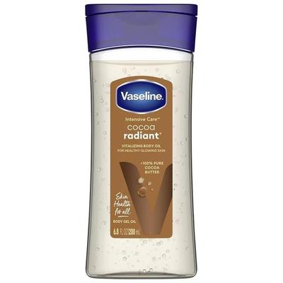 vaseline cocoa radiant cocoa butter body oil glow cream200ml