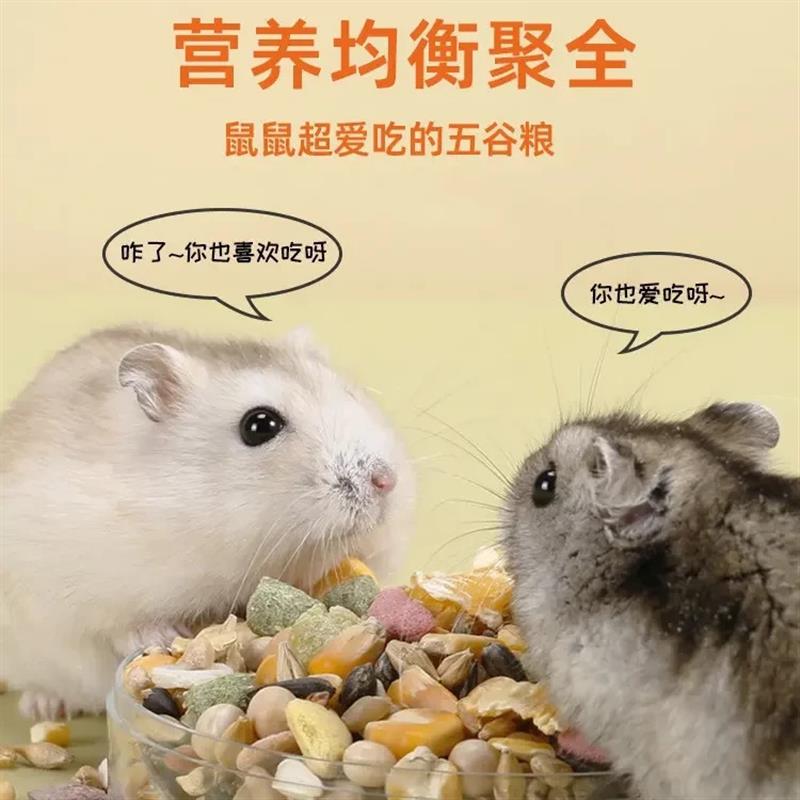 Hamster food snacks with free shipping仓鼠粮食零食海鲜杂粮