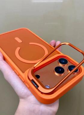 Translucent Original Case For 适用iPhone17ProMax磁吸手机壳16plus protective case 15 14 13 12 11