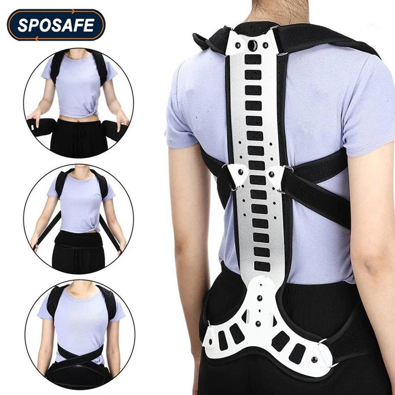 Back Brace Posture Corrector Women Men Back Support Belt for