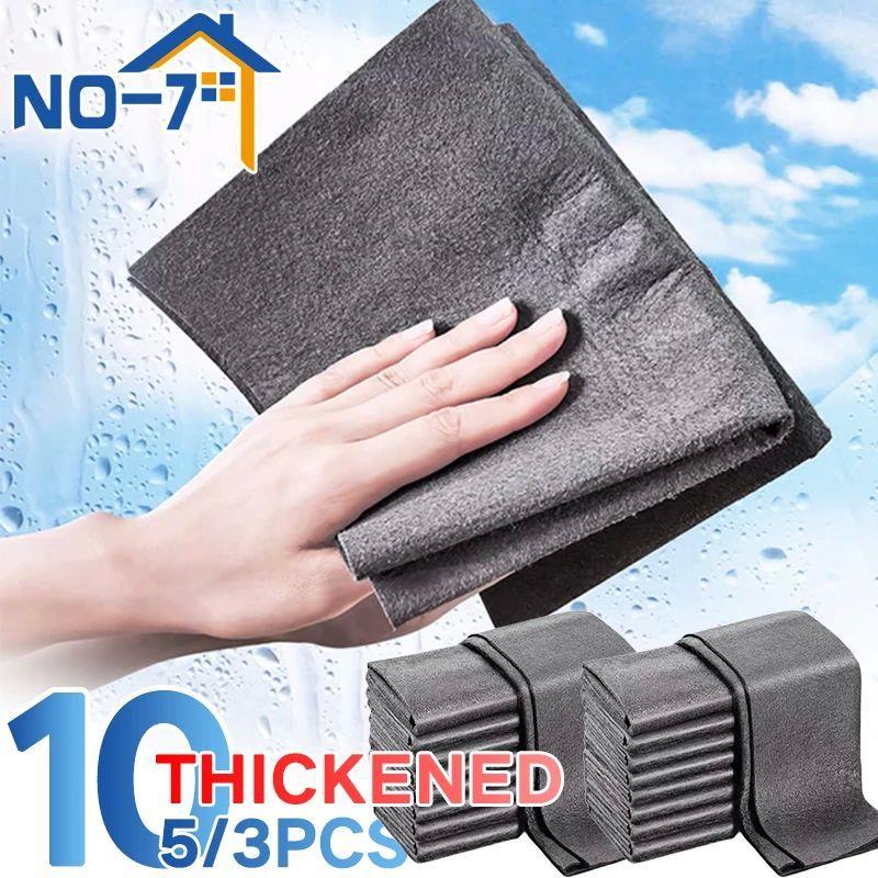 Thickened Magic Cleaning Cloth Microfiber Glass Clean Towel