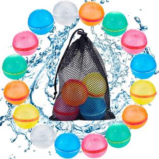 6 /12 /24 PCS Splash Balls Reusable Water Balloons Bombs