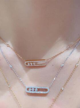 925 Sterling Silver Women's Fashion Necklace.baby M