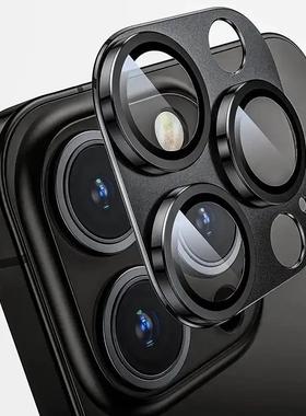 Metal Camera Protector For 适用iPhone16ProMax 15Plus 14 13 12 Pro  Back Lens Glass Protect Cap