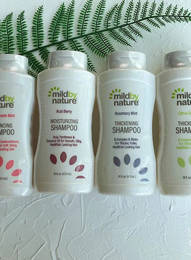 柑橘Madre labs柑橘维生素B洗发水质厚发油头mild by nature