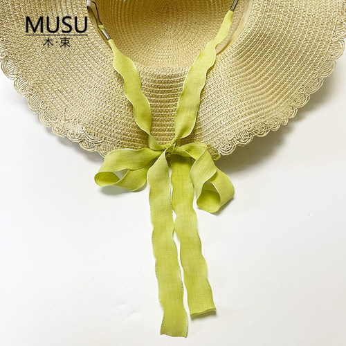 2026新加长加宽防风绳帽子专用绳太阳帽草帽渔夫帽绑带仙气飘带子