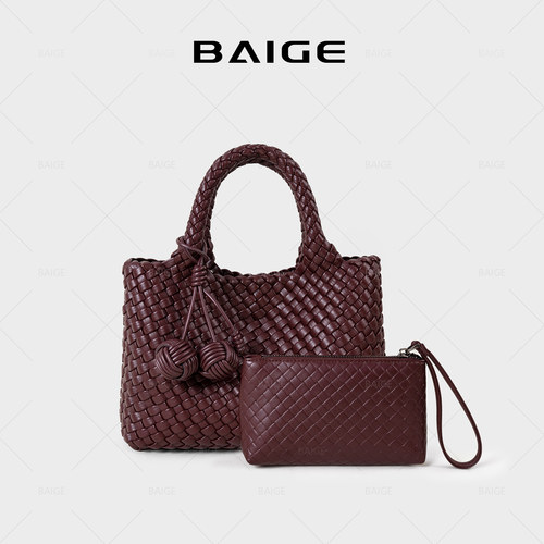 手工编织菜篮子包2025新款包包女百搭托特时尚通勤单肩斜挎手提包