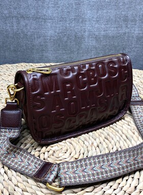 2026春秋新款休闲时尚百搭手工复古头层牛皮单肩斜挎真皮包