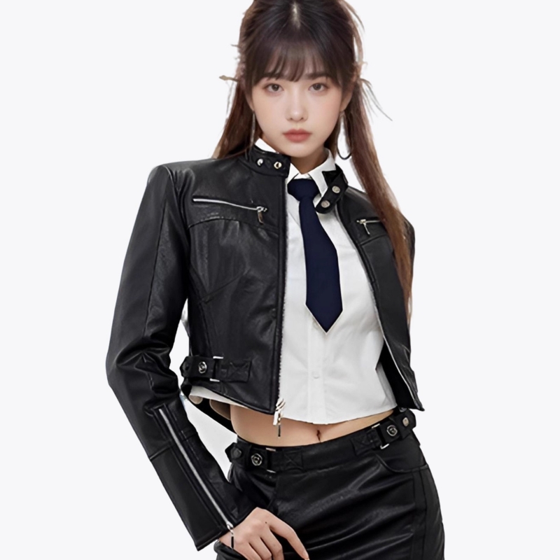 辣妹高级感外套修身显瘦短款上衣