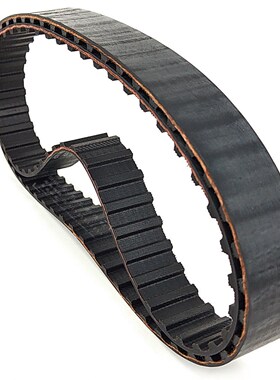 贝力折弯机412L-17mm 110齿形带 1047.75mm黑色橡胶同步带周长