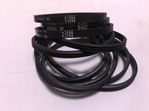 JIALI橡胶PJ246PJ456PJ286PJ290PJ316滚筒物流机械输送弹性小皮带
