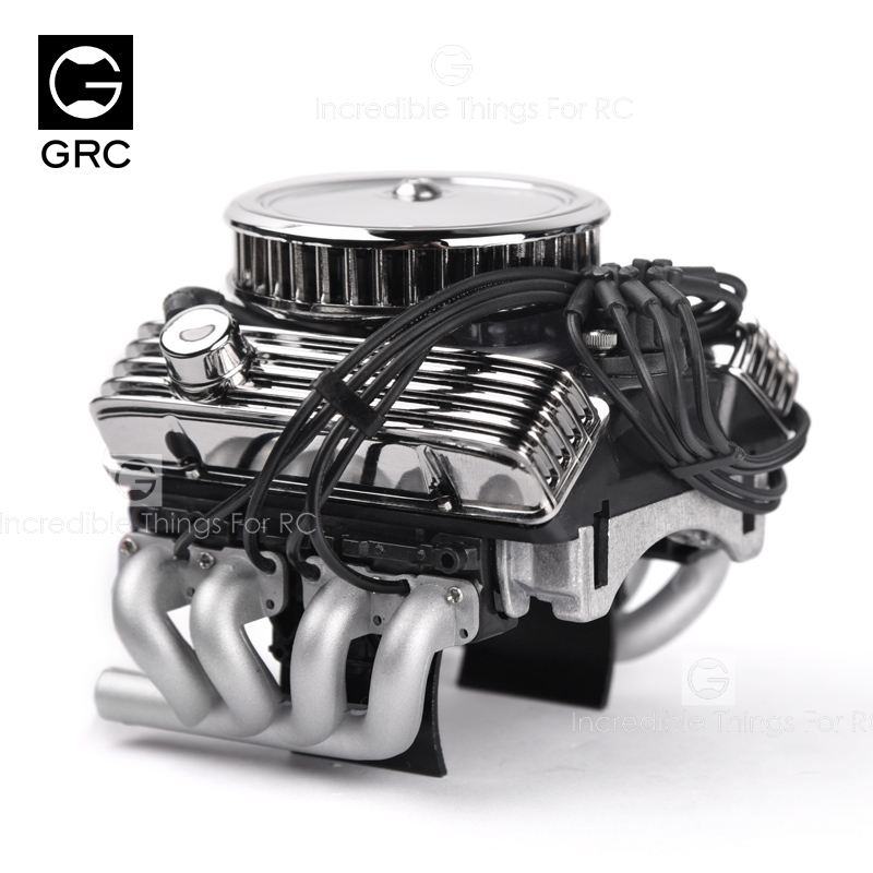 GRC老式V8仿真发动机风扇散热器