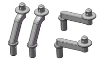 车壳支柱 HN鸿诺 10遥控电动平跑车配件 H98188 H9802