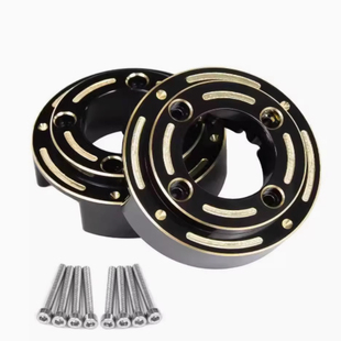 雷拉洛1/7大脚攀爬MK07金属前杠脚踏配重横梁底盘护甲结合器绞盘